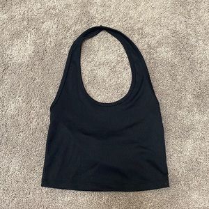 H&M Black Halter Neck